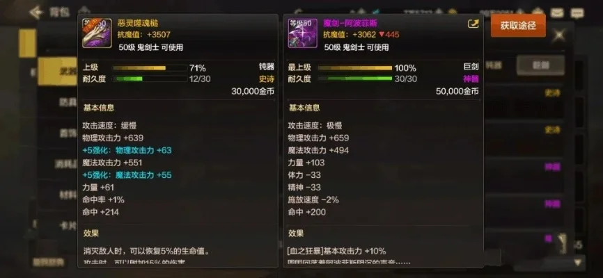 dnf手游值钱的装备-装备稀有价值分析